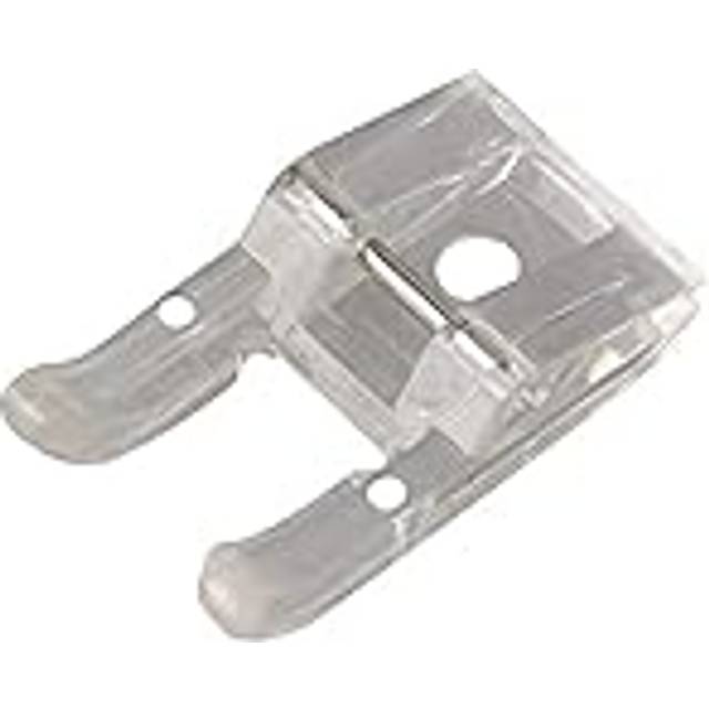 Snap On Clear View Zig Zag Open Toe Foot Sewing Machine Presser Foot, Compatible for Brother, New Singer, Janome, Toyota Domestic Sewing Machines