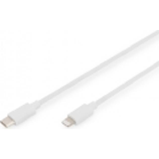 Type C to lightning MFI  C94, 2M filling+AL+B jacket PVC white. OD:3.5mm