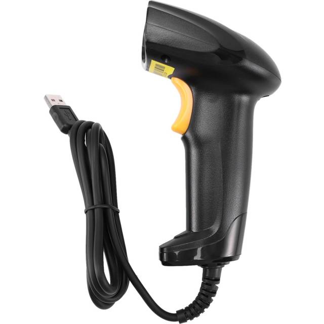 Barcode Scanner Handheld Scanner with Stand Holder Automatic Bar Code Reader Auto Scanning POS Scan for Inventory
