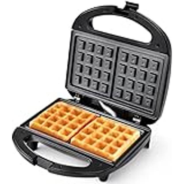 Waffle Maker, 750W Electric Non-Stick Waffle Iron Machine, Dual Belgian Waffle Machine, Automatic Temperature Control, Cool Touch Handle