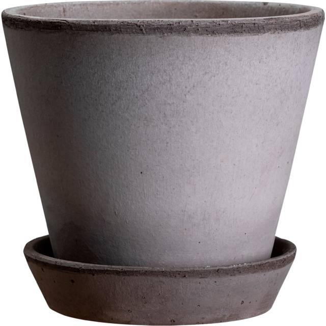 Bergs Potter - Julie Kruka Med Fat Ø8 Cm - Grå