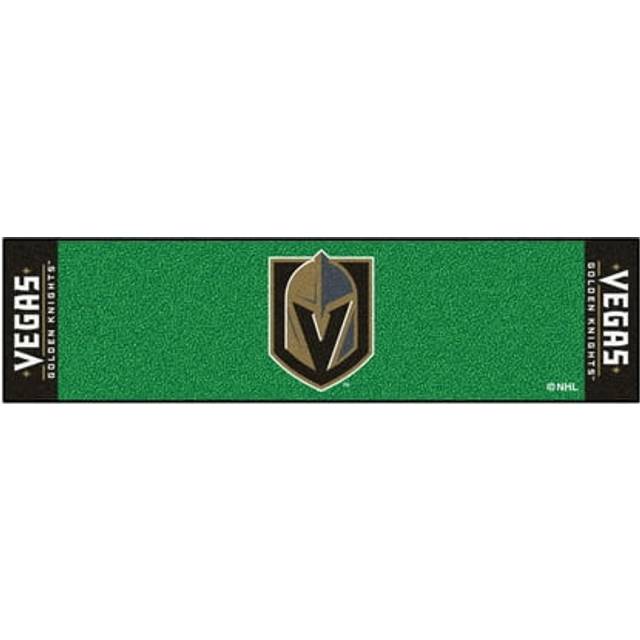 FANMATS 22907 Vegas Golden Knights Putting Green Mat - 1.5ft. x 6ft.