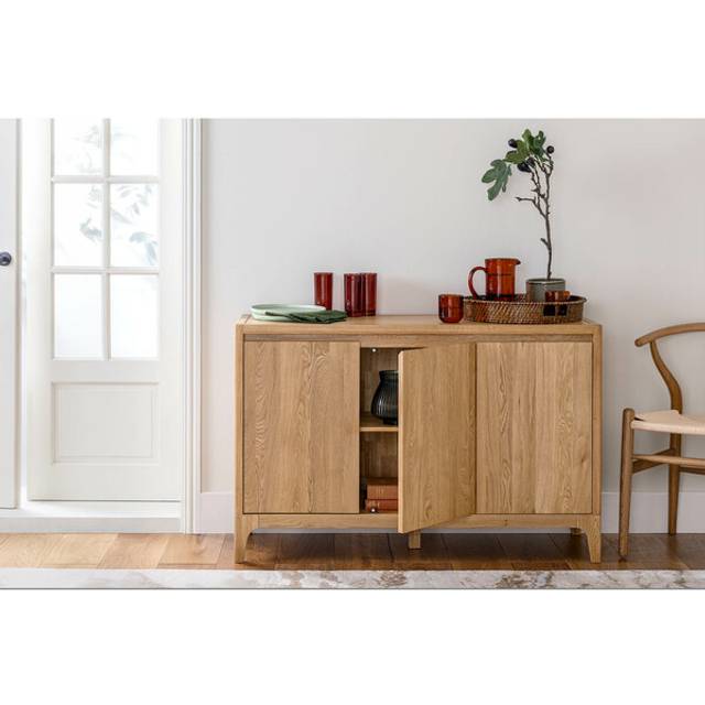Natural Oak Sideboards - Large Sideboard - Durham Range - Oak Furnitureland