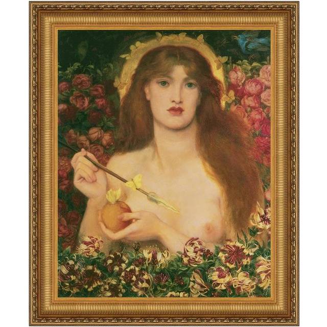 Venus Verticordia Framed Canvas Replica Painting: Large