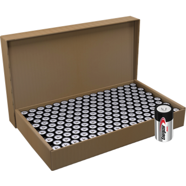 Energizer Max C LR14 Alkaline Batteries | 176 Pack