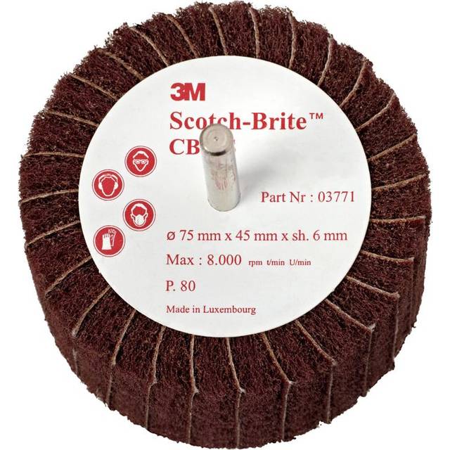 Combi Wheel cb-zs, 75 mm x 45 mm x 6 mm, P120 - 3M