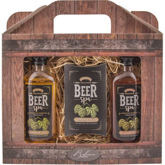 Bohemia Gifts & Cosmetics Beer Spa gift set for the bath for men