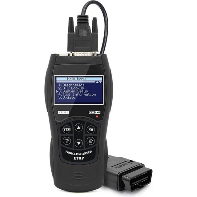 Black Universal Car Fault Reader Code Auto Scanner Vehicle Diagnostic Tool Obdii Reset Tool Multi-language Multi-functional Diagnostic Instrument