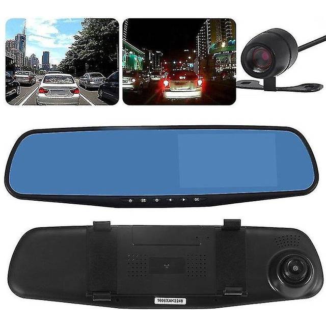 Hd 1080p Car Dvr Camera Vehicle Front And Rear Dual Camera Traffic Recorder