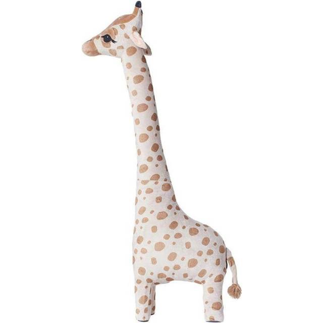 Simulation Giraffe Plush Toy Soft Plush Animal Cute Giraffe Sleeping Doll Boy Girl Birthday Gift Toy (Color : 40cm)