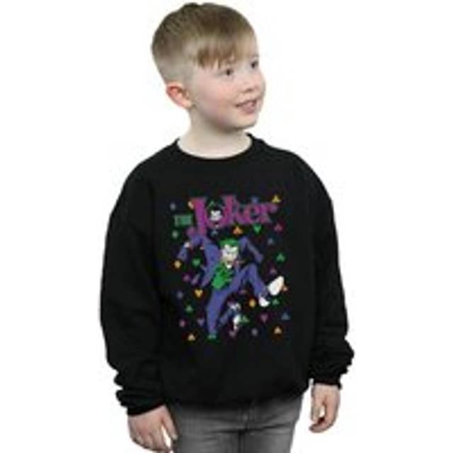 Batman Joker Cards Jump Sweatshirt - Black - 9 Years
