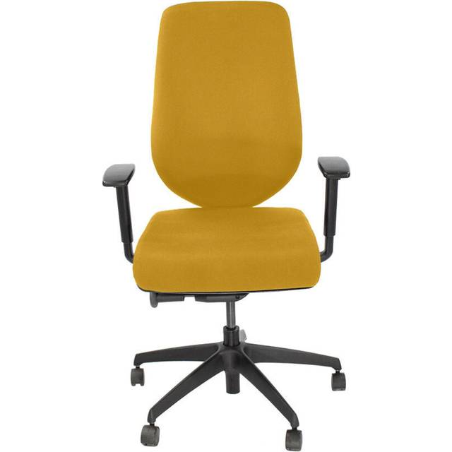 Boss Design: Key Task Chair - New Yellow Fabric - Refurbished