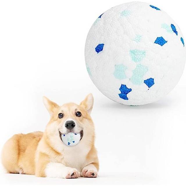 Dog Balls Toys for Aggressive Chewers, Indestructible Durable Bouncy Floating Balls for Dogs to Fetch, Durable Solid Rubber Ball for Training Dog