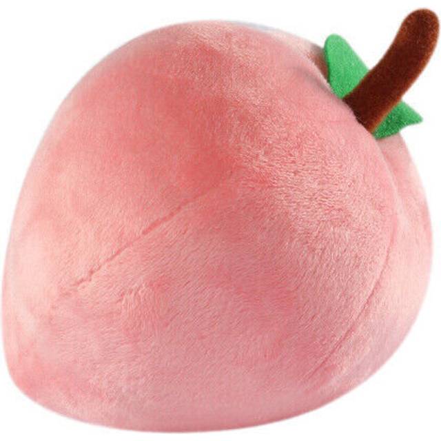 (Peach) Goodness Gang Co Op soft Plush Toy Fruit Vegetable
