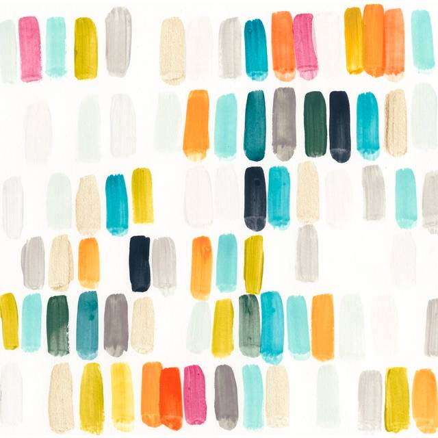 Bright Swatches II by June Erica Vess - Print (122cm H x 122cm W x 3.8cm D)