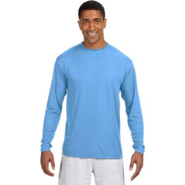 Mens cooling Performance Long Sleeve T-Shirt - ATHLETIc ORANgE - SD0102H7KBA2