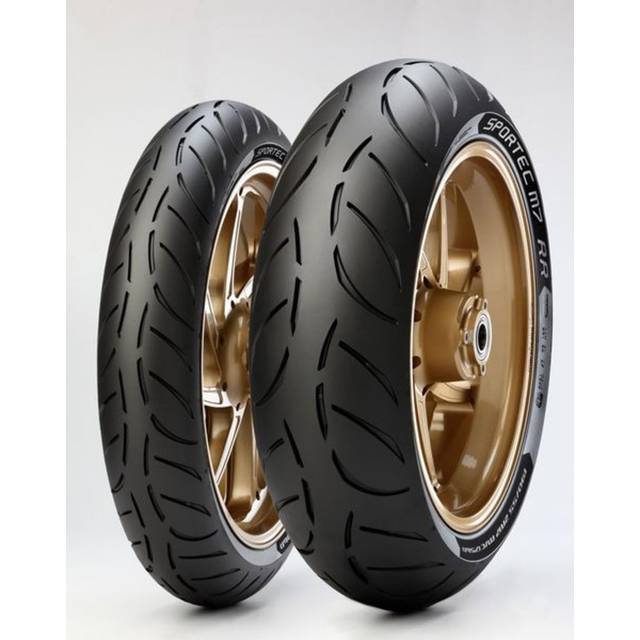Rear tire Metzeler Sportec M7 RR Radial TL 78W Sportive 1000CC - Noir