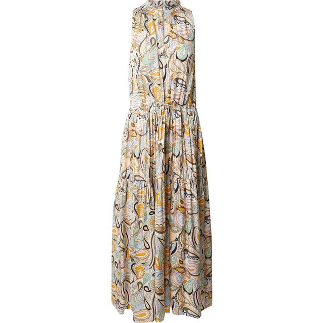 MOS MOSH Sabri Arzu Sleeveless Maxi Dress, Smoke Green