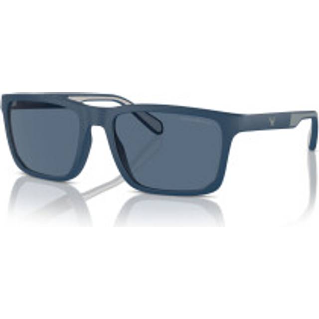 Emporio Armani EA 4219 576380, SQUARE Sunglasses, MALE - Blue