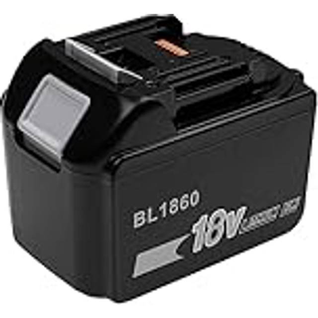 Extensilo - Battery compatible with Makita DUP361Z, DUP361ZN, DUM168ZX, DUM604, DUM604RFEX, DUM604Z, DUP361 Power Tools (6000 mAh, Li-Ion, 18 v)