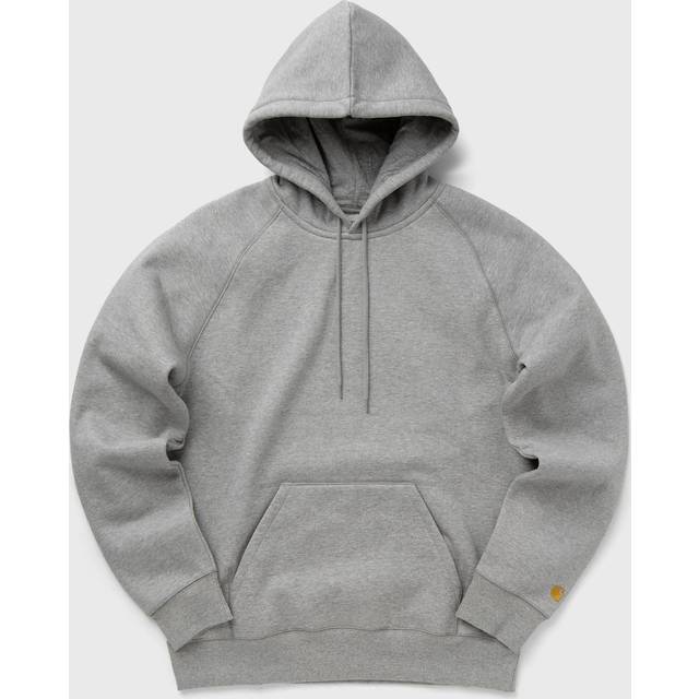 Grey Heather/Gold Hooded Chase Sweatshirt - L