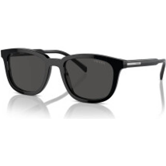 Prada Man PR A21S 16K08Z Solglasögon Acetat Svart Grå Pillow Normal