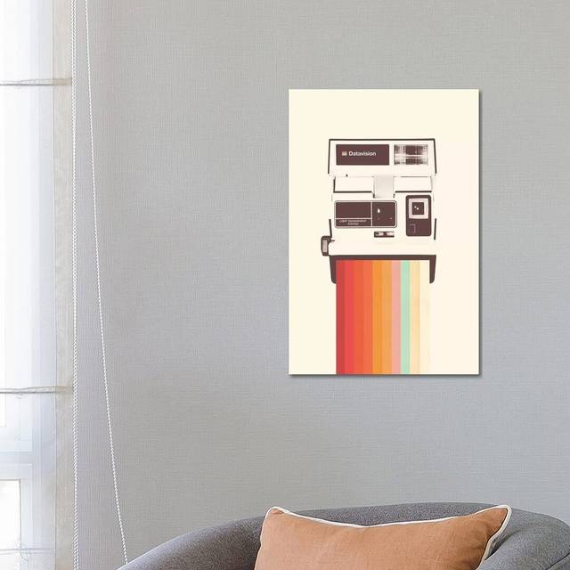 Instant Camera Rainbow by Florent Bodart - Wrapped Canvas Art Prints (66.04 cm H x 45.72 cm W x 1.91 cm D)