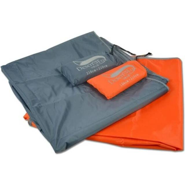 (Gray, 210x200cm) Waterproof Tent Floor Tarp Picnic Mat Ultralight Pocket Tent Footprints Beach Tarp