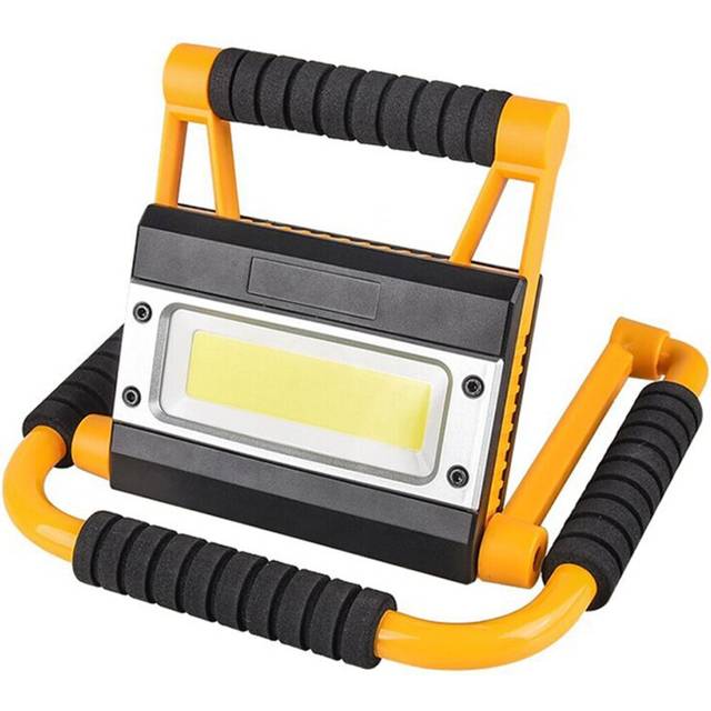 LED Portable Spotlight Searchlight Camping Light Rechargeable Handheld Work Light Power Waterproof Lantern