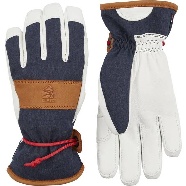 Hestra Voss CZone 5 Finger Ski Gloves - Black - 6