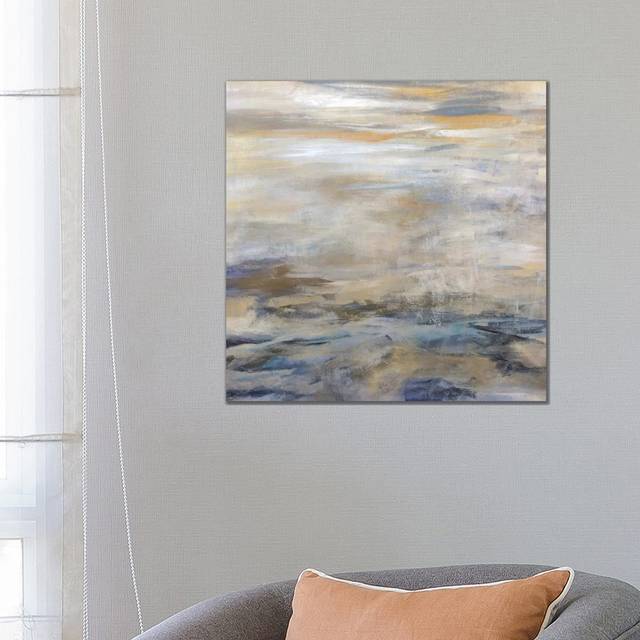 Calming Storm by Jodi Maas - Wrapped Canvas Painting (66.04cm H x 66.04cm W)