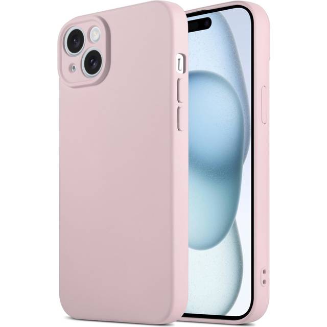 (iPhone 13 Pro Max, Pink) InventCase Silicone Gel Protective Case Cover for Apple iPhones