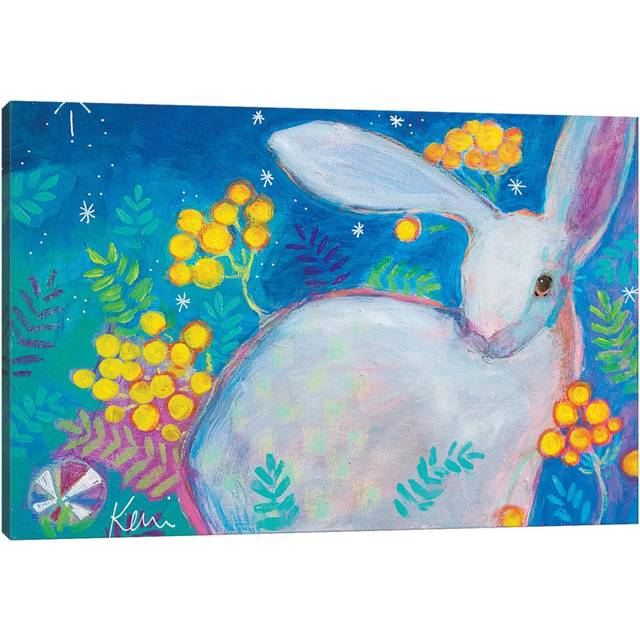 Wild in the Garden by Kerri McCabe - Wrapped Canvas Art Prints (30.48cm H x 45.72cm W x 1.905cm D)