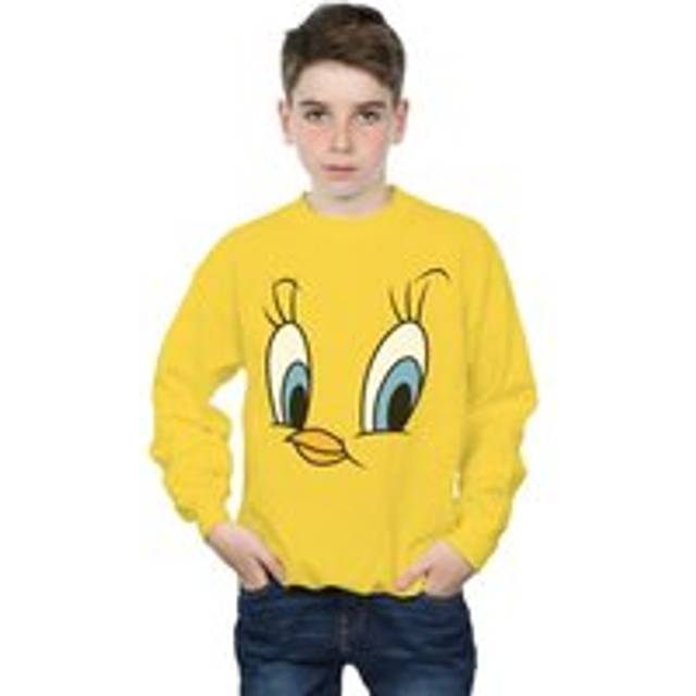 Tweety Pie Face Sweatshirt - Yellow - 12-13 Years