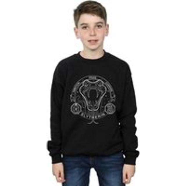 Slytherin Seal Sweatshirt - Black - 9 Years