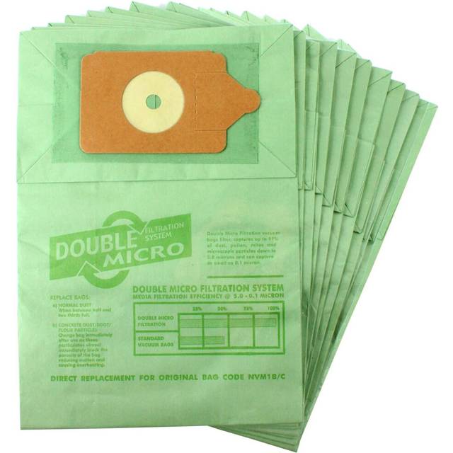 Paper Dust Bags for Numatic Henry Henry Hetty James Vacuum Cleaner (Pack of 10)