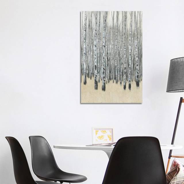 Neutral Aspen I by Tim Otoole - Wrapped Canvas Painting (101.6 cm H x 66.04 cm W)