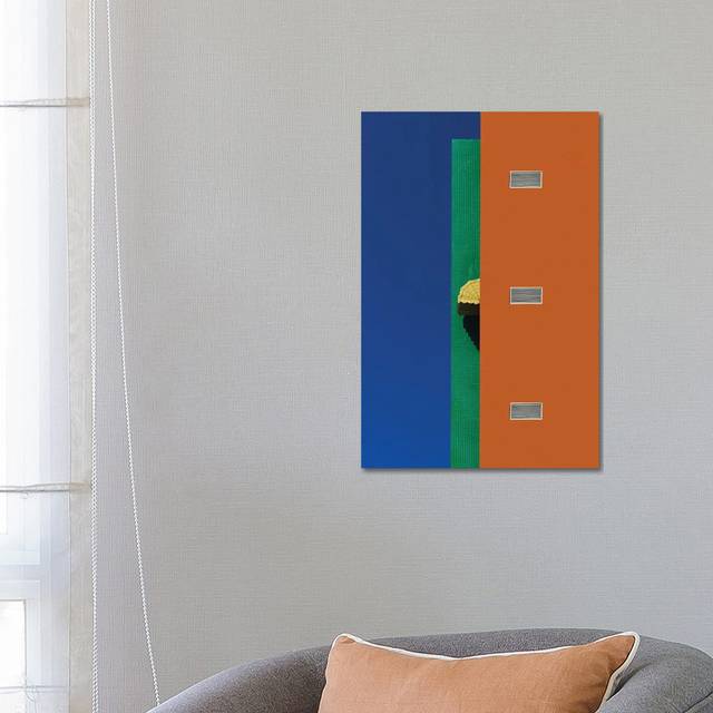 The Yellow Canopy - Wrapped Canvas Painting (66.04cm H X 45.72cm W)