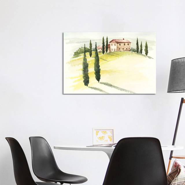 Tuscan Villa I by Jennifer Paxton Parker - Wrapped Canvas Graphic Art (66.04cm H x 101.6cm W 3.81cm D)