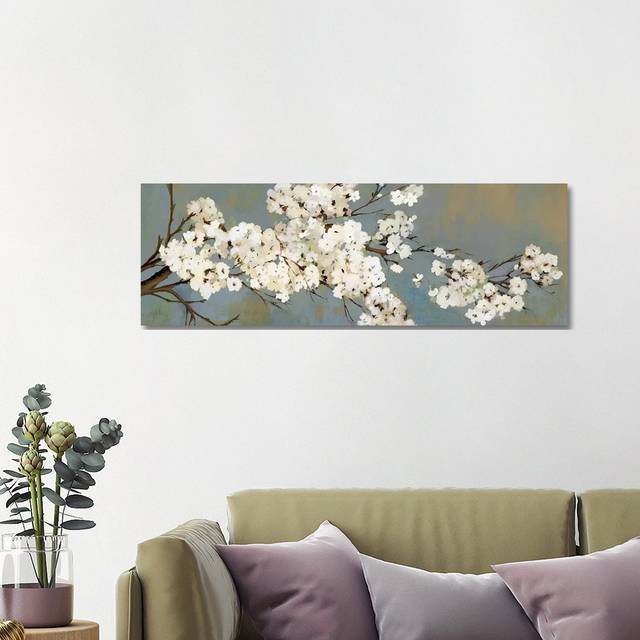 Kimono III by Asia Jensen - Wrapped Canvas Panoramic Painting (121.92 cm H x 40.64 cm W x 3.175 cm D)