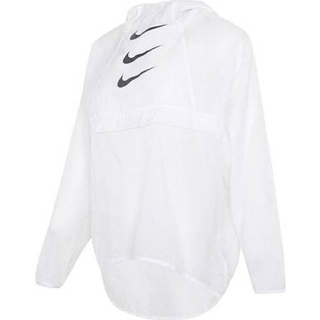 (WMNS) Nike AS W NK Run DVN PO PCKBL JKT Jacket White DA1277-100 - XL