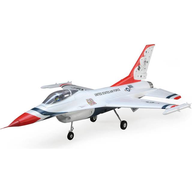 F-16 Thunderbirds 70mm EDF Jet BNF Basic with AS3X and SAFE - A-EFL178500