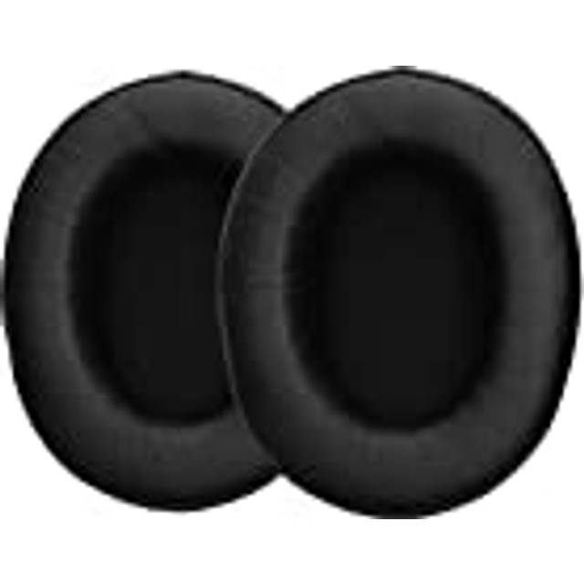 kwmobile Öronkuddar kompatibla med Kingston Hyper X Cloud Alpha/Cloud Alpha S/Cloud Flight/Cloud Flight S Earpads – 2 x ersättning för hörlurar – svart