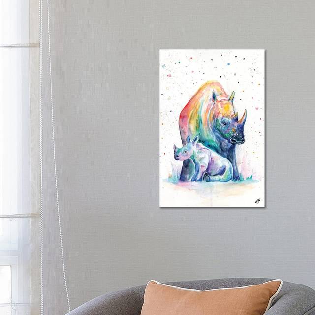 Shelter by Marc Allante - Wrapped Canvas Painting (66.04 cm H x 45.72 cm W x 1.91 cm D)