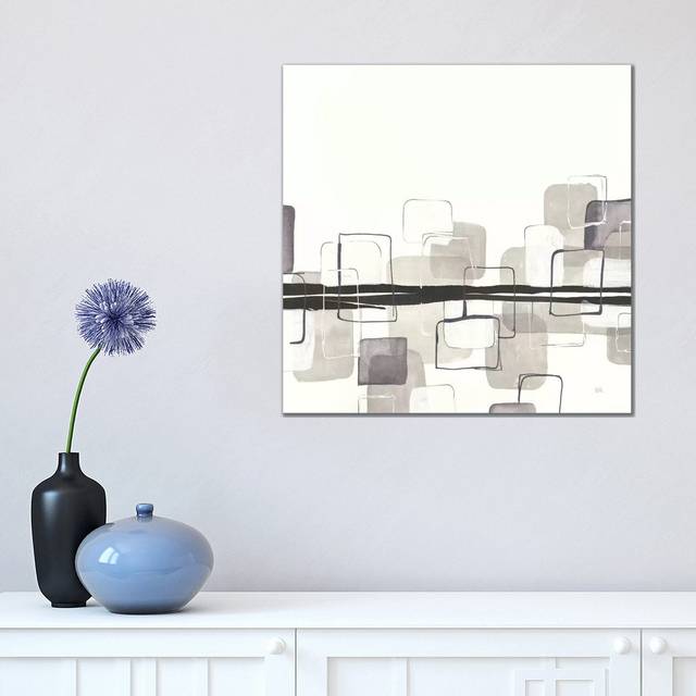 Placid Boxes II by Chris Paschke - Wrapped Canvas Painting (45.72cm H x 45.72cm W x 1.91cm D)
