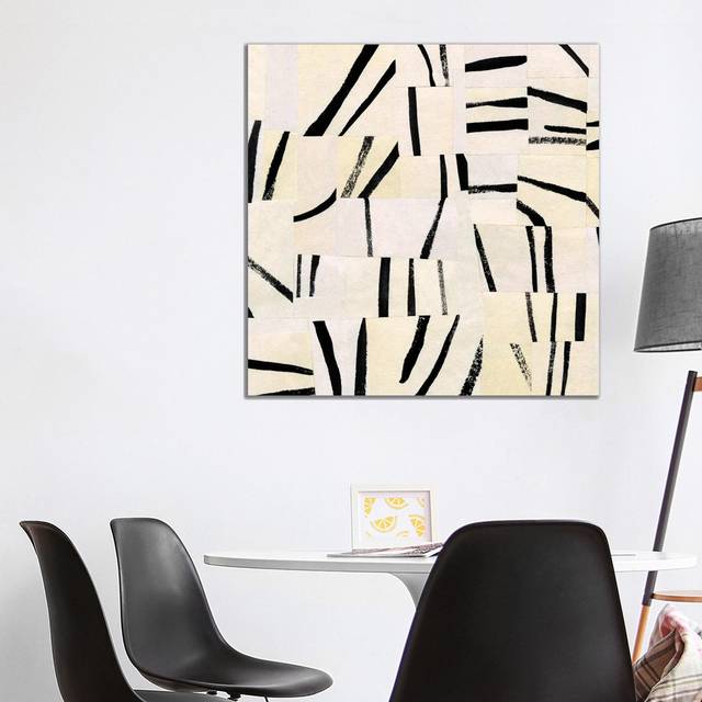 Abstract Grid I by Emma Caroline - Wrapped Canvas Graphic Art (93.98 cm H x 93.98 cm W x 1.91 cm D)