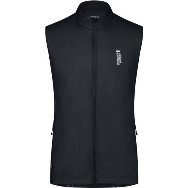 Mons Royale Redwood Wind Vest Cykelkläder Black - Medium