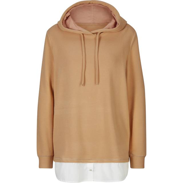 Heine 2-In-1 Hooded Sweatshirt - Camel