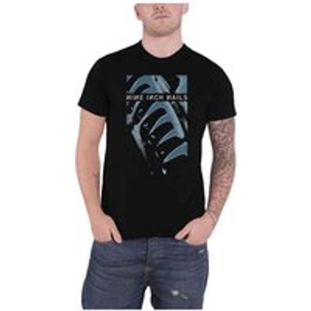 (M, Black) Nine Inch Nails Unisex Adult Pretty Hate Machine Back Print T-Shirt