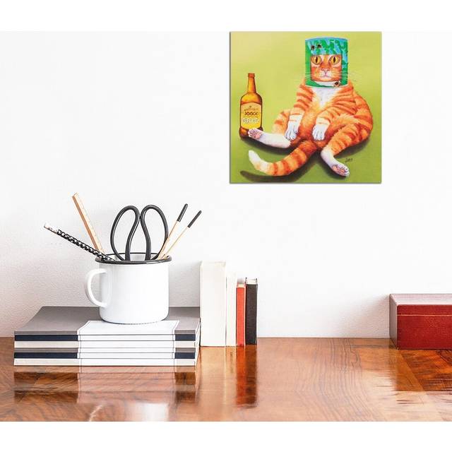I Love Candy I by Sarah Morrow - Wrapped Canvas Gallery-Wrapped Canvas Giclée (30.48cm H x 30.48cm W)